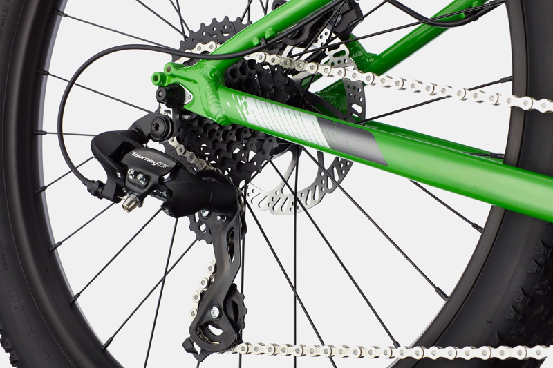 Cannondale Kids Cujo 24+ Mountain Bike Green-3